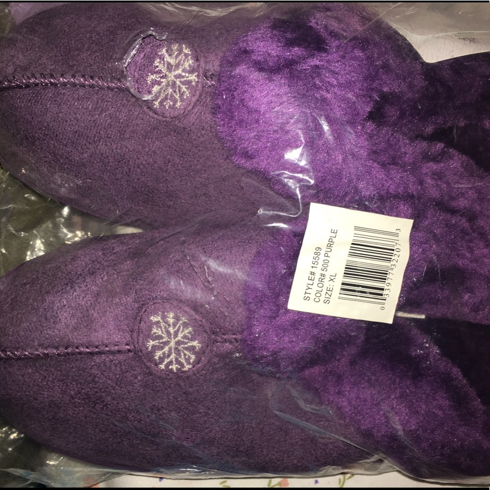 Purple Slippers **Proceeds to Charity**